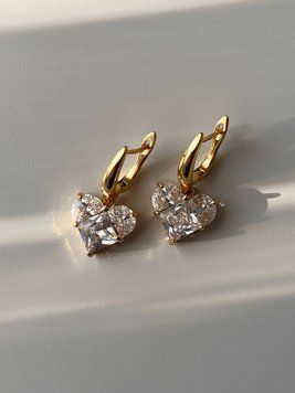 Сережки "Gold hearts" ER-LOV-1-g фото